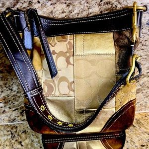 EUC Coach Patchwork Crossbody